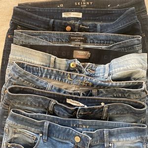 Jeans sizes 10-14 all brands and styles!